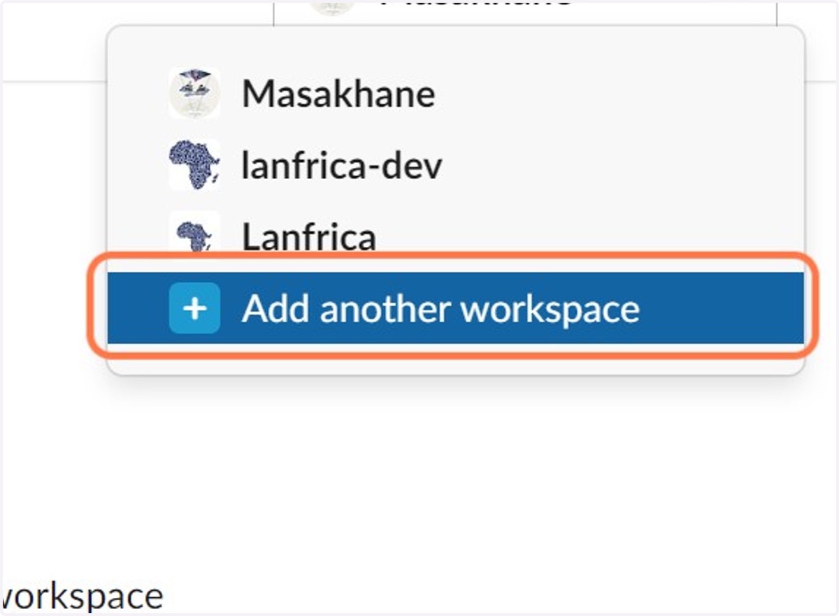 Click on option