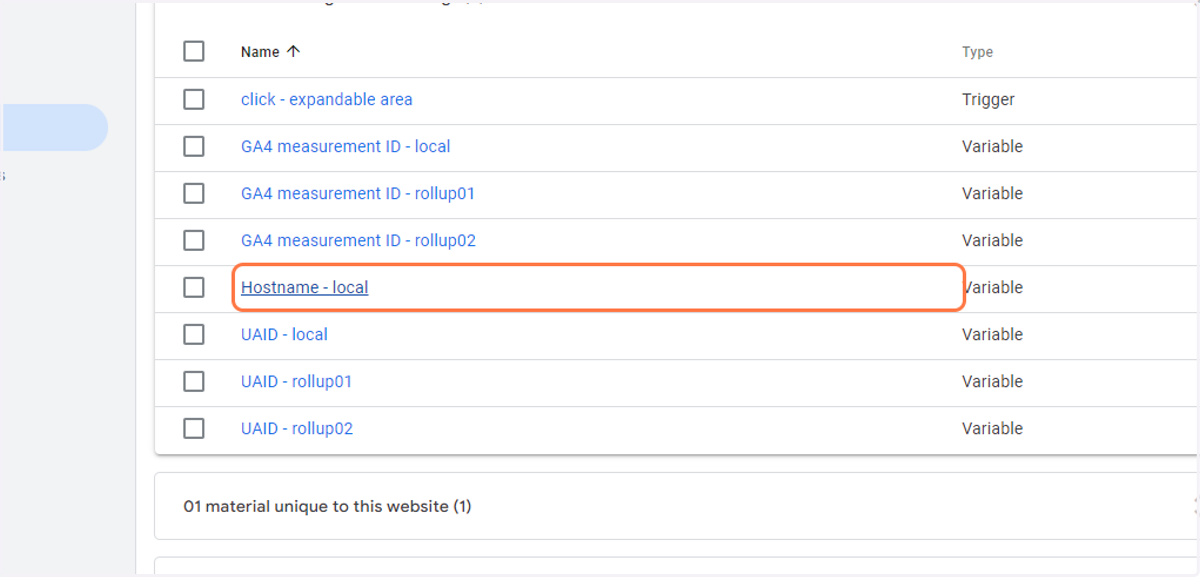 Click on Hostname - local