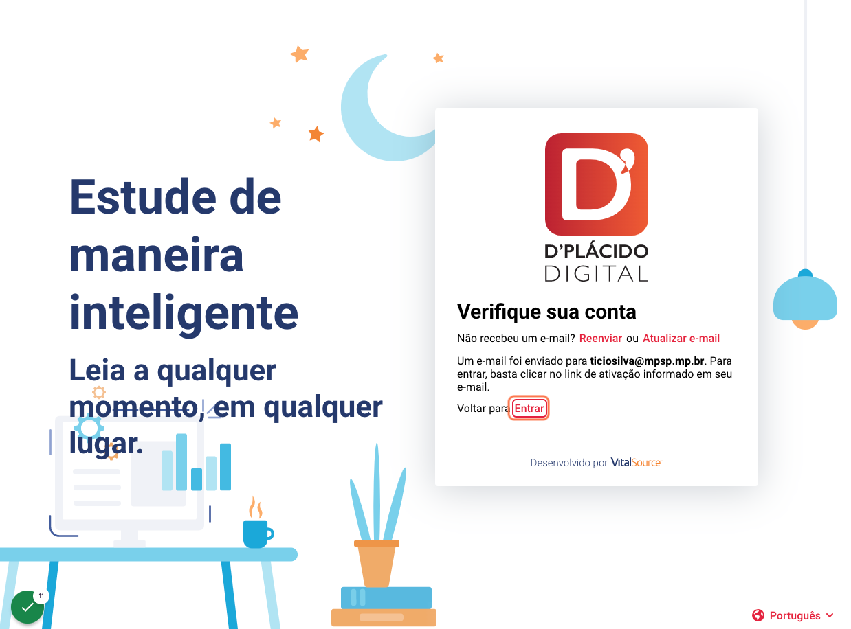 ATENÇÃO! Você precisa confirmar sua conta!