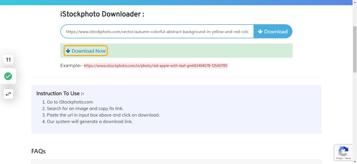 Next, Click on  Download Now
