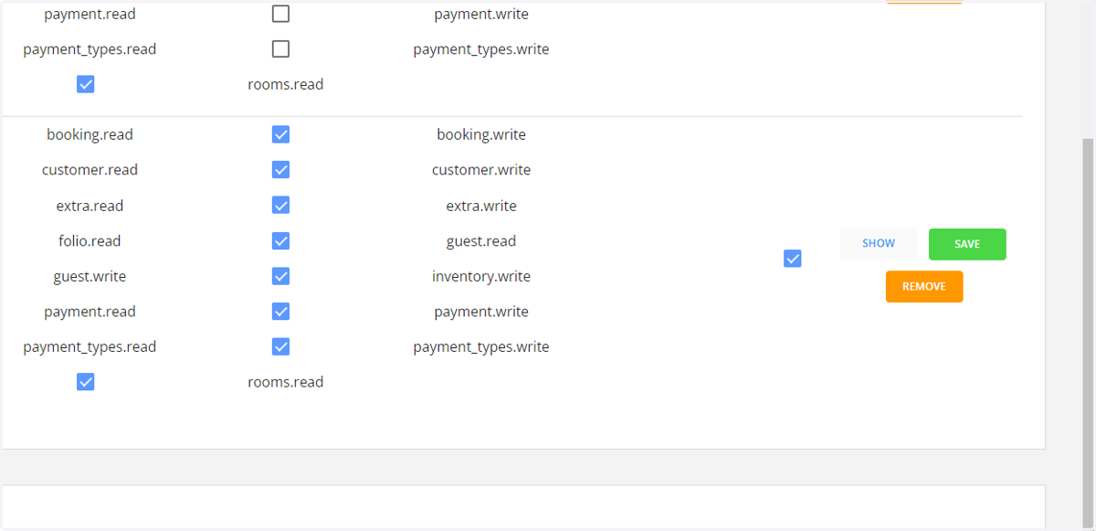 Click on SAVE and then click on SHOW