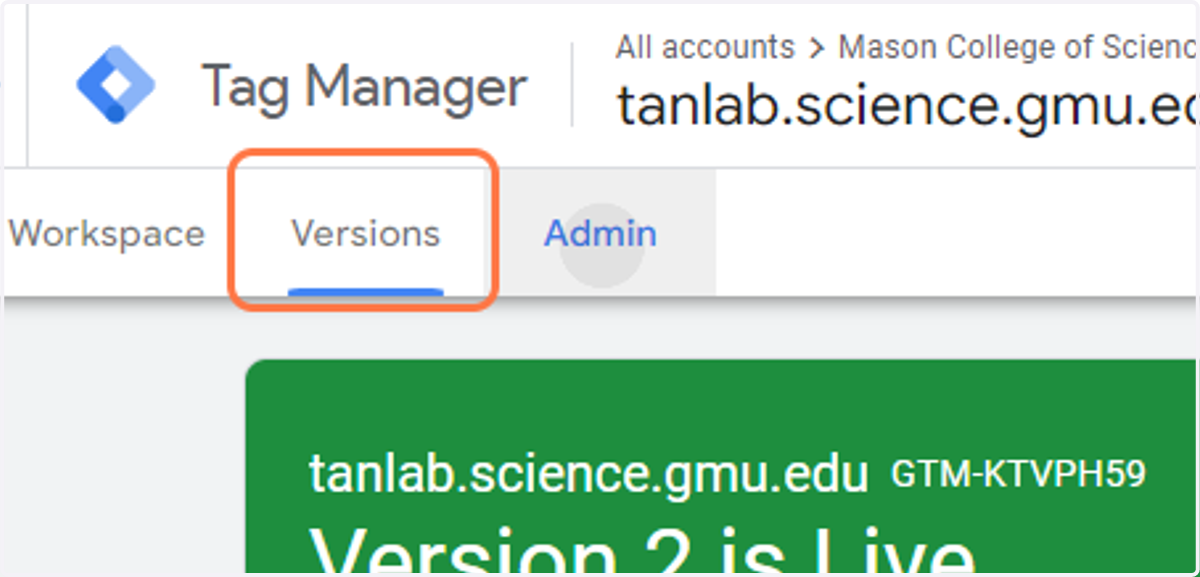 Click on Admin