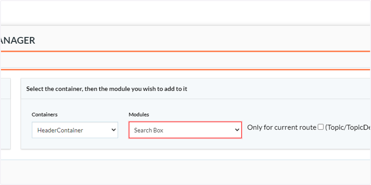 Click on Search Box