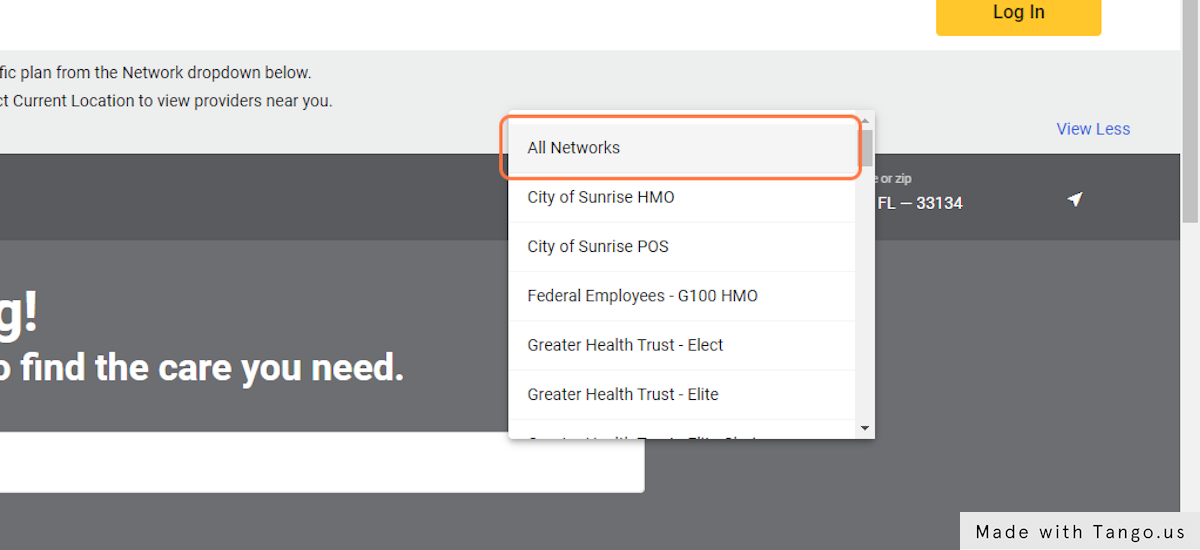 Search Network | Buscar una red