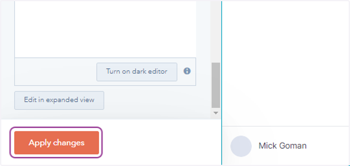 Click on Apply changes