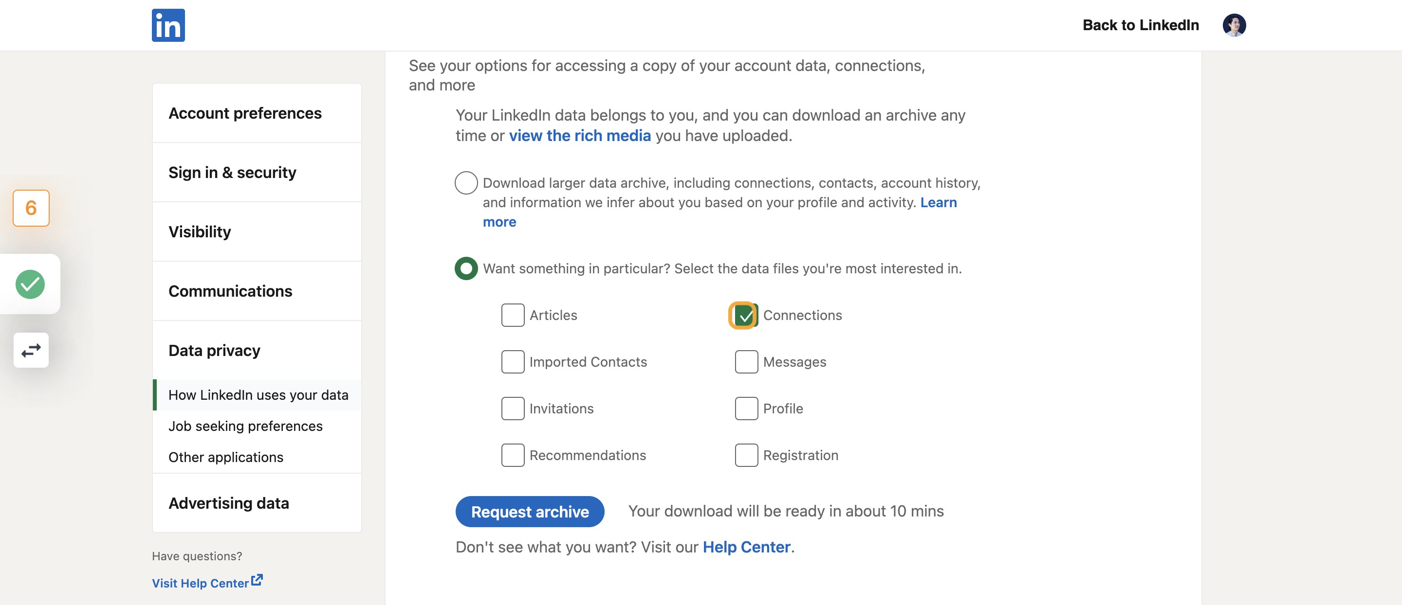 Check Connections