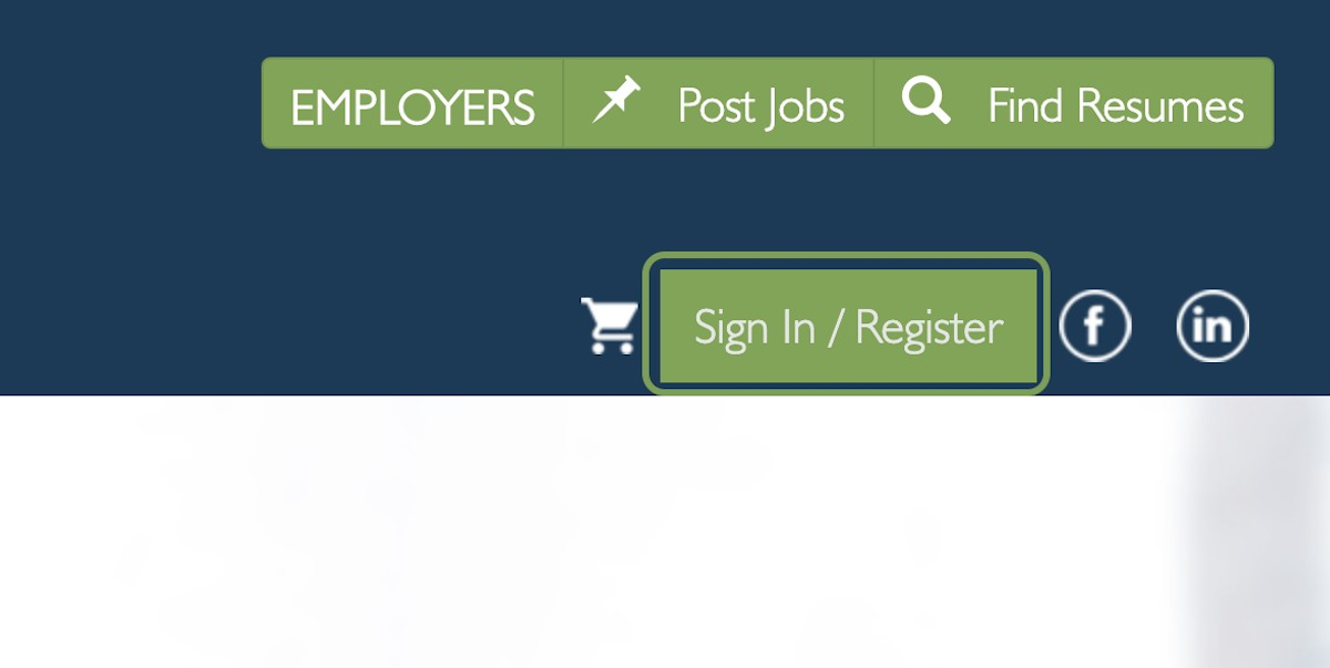 Click on Sign In / Register