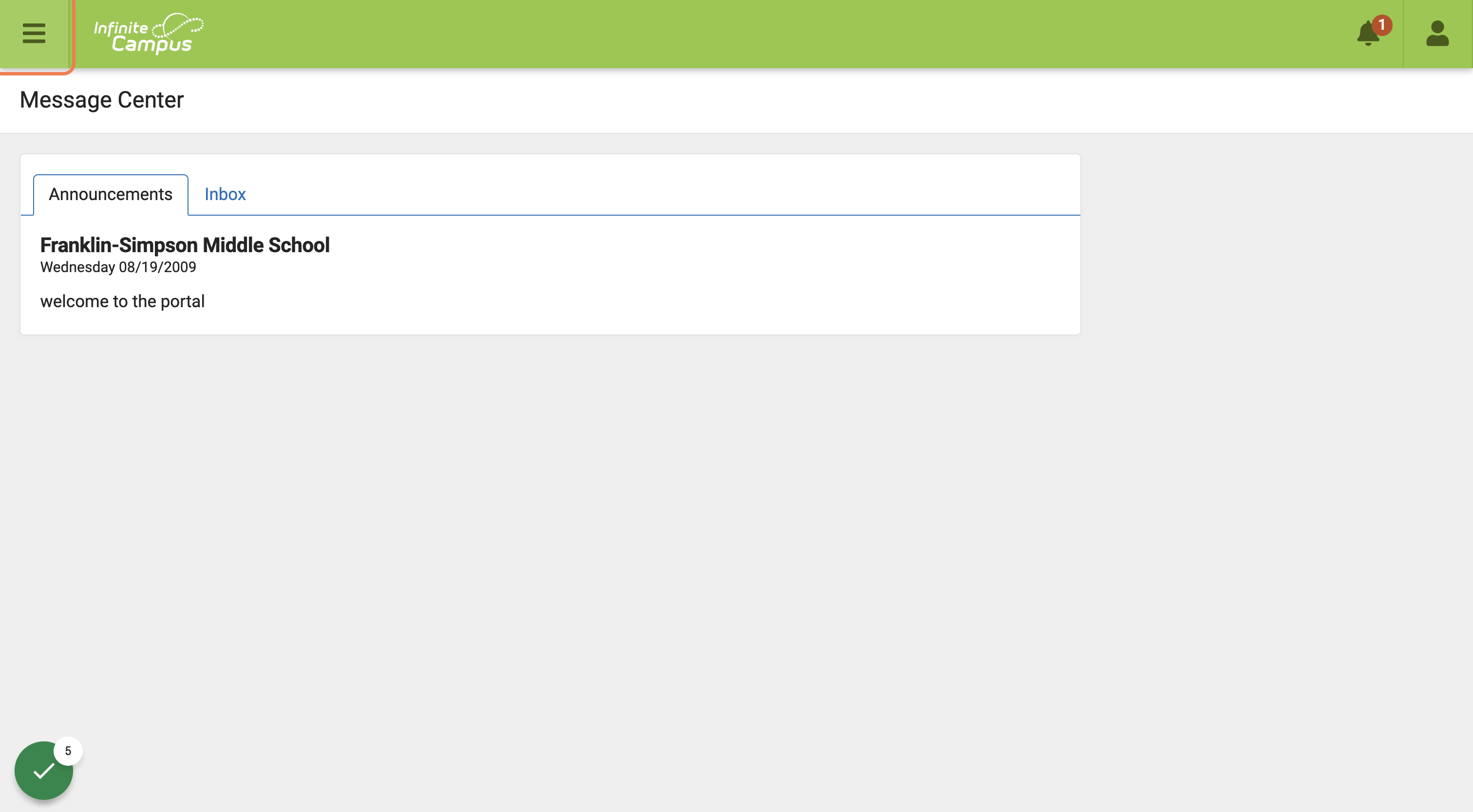 Click on Menu