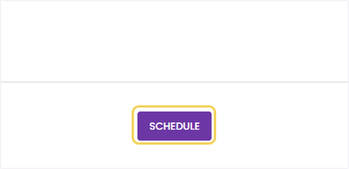 Click on SCHEDULE