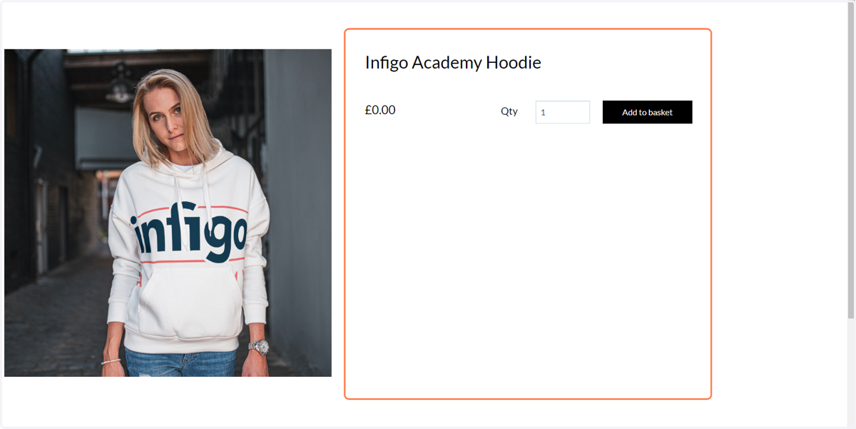 Create a basic stock product