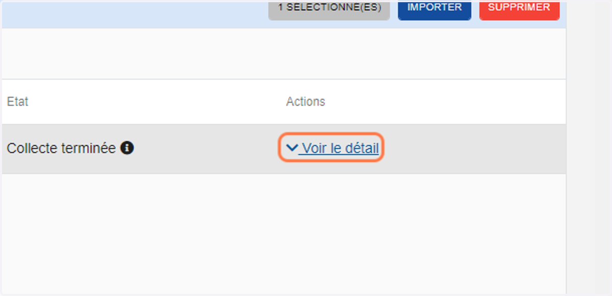 Cliquer sur "Voir le détail"
