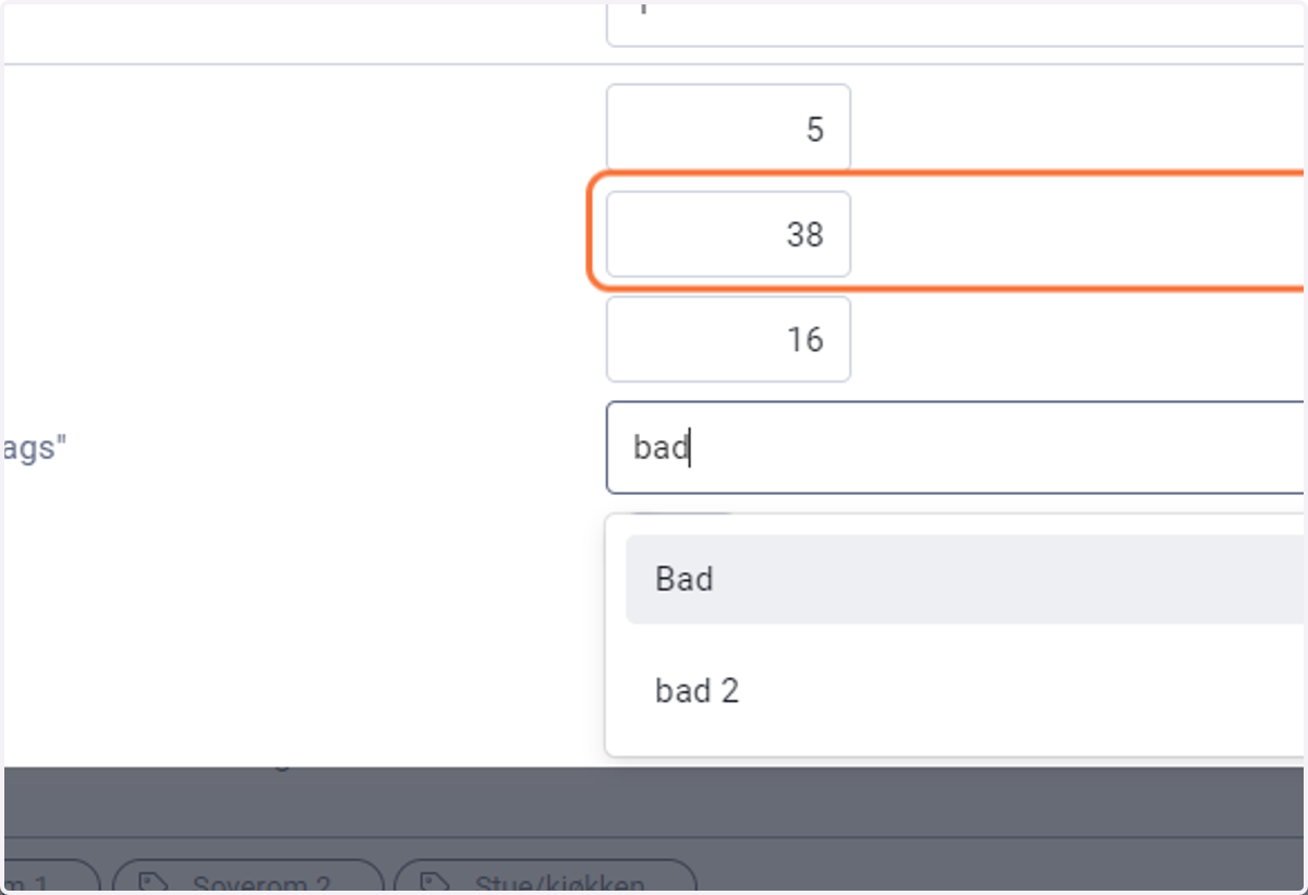 Type "bad"