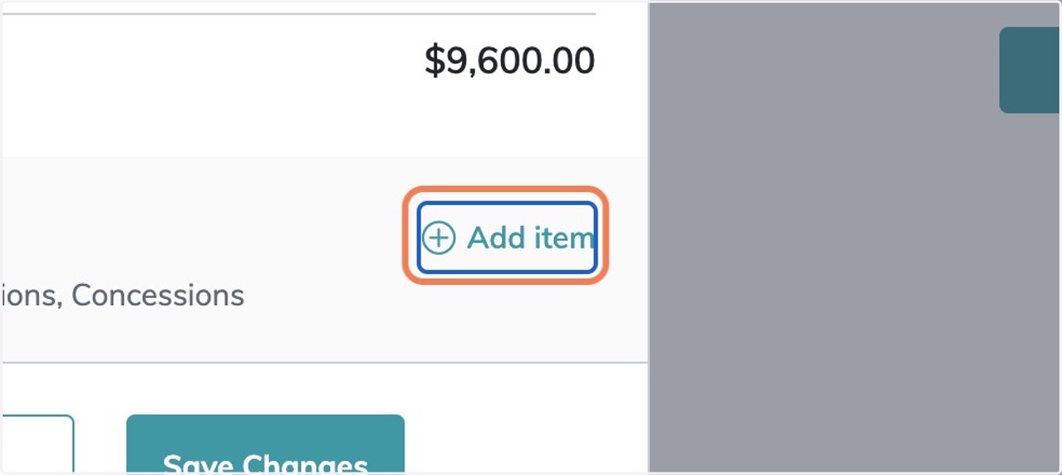 Scroll Down and Click on Add item