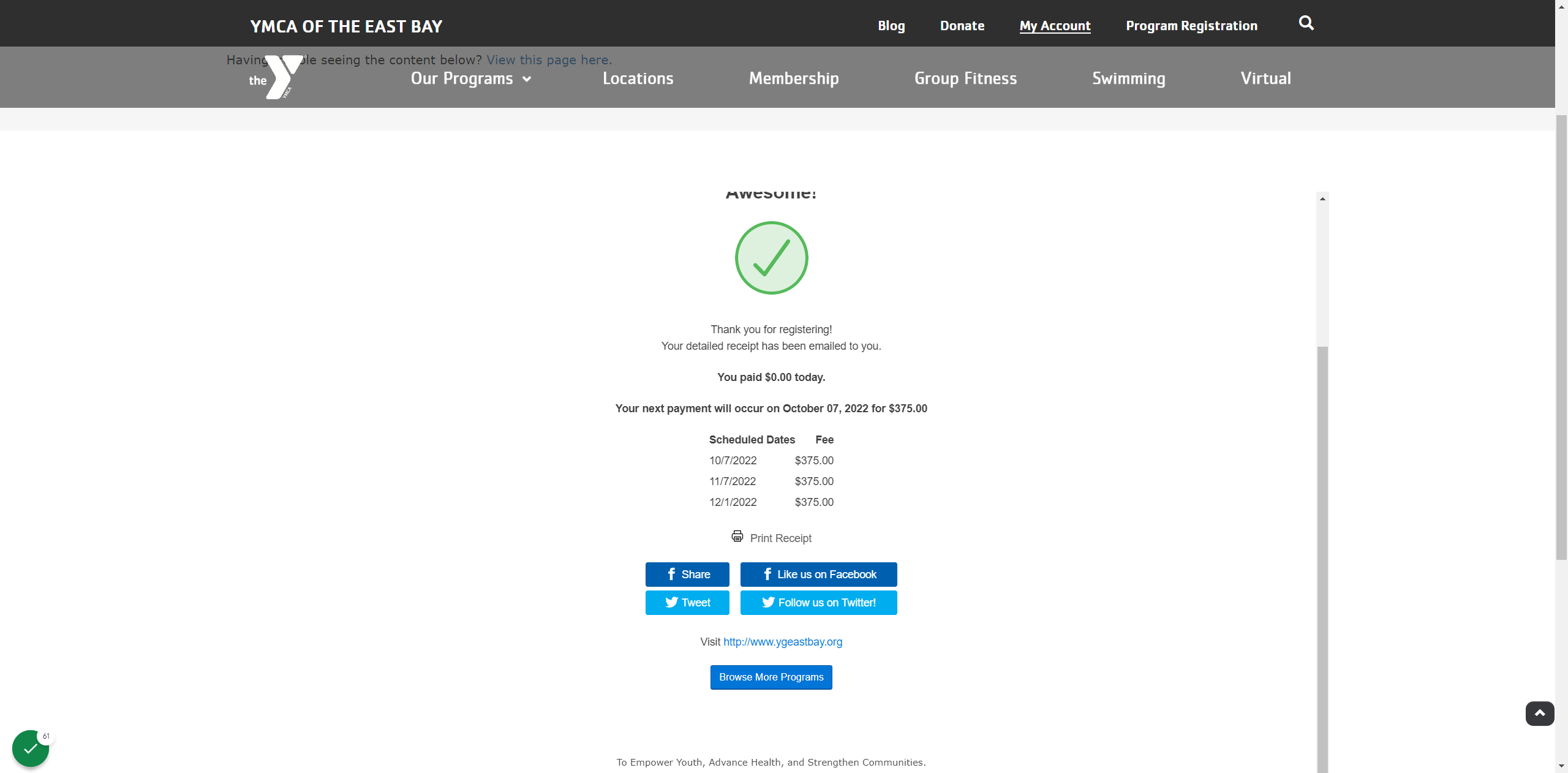 Done / Print Receipt!