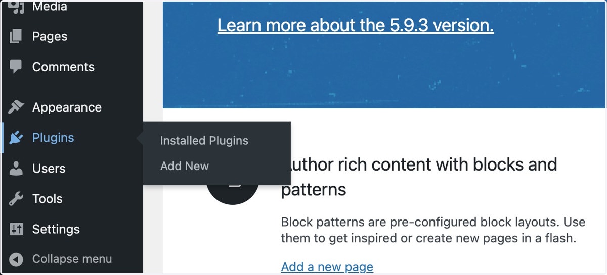 Click on …