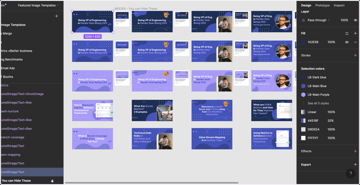 Create a Blog Feature Image from Figma Templates