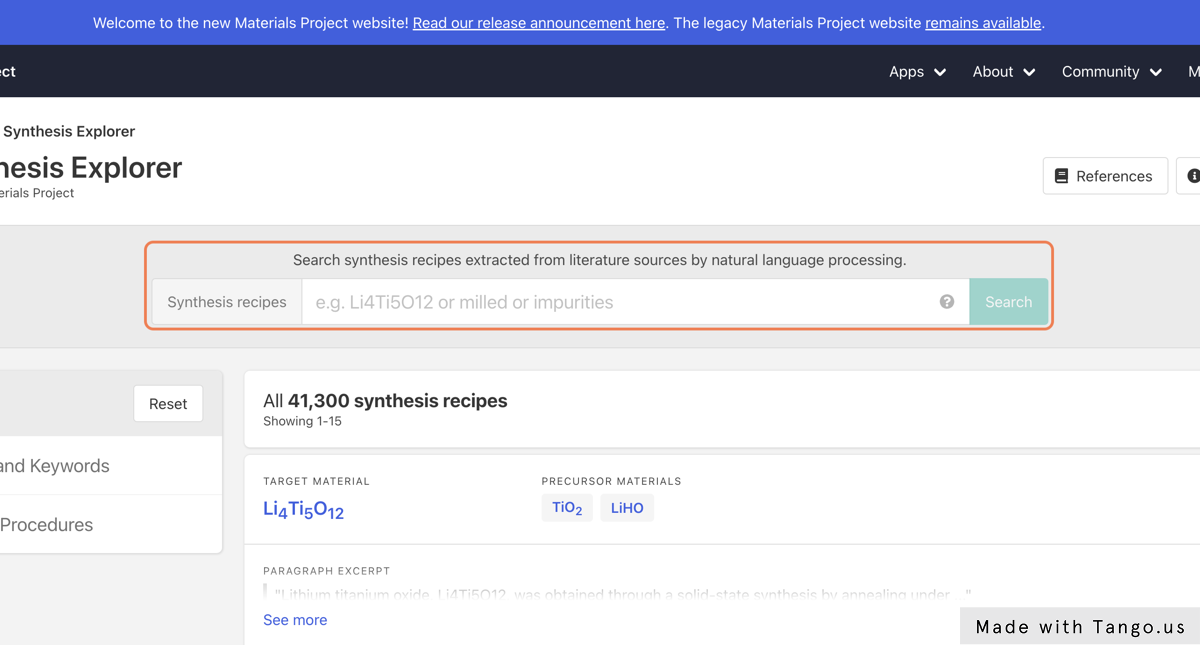 Tutorial Materials Tutorial - Materials Project Documentation