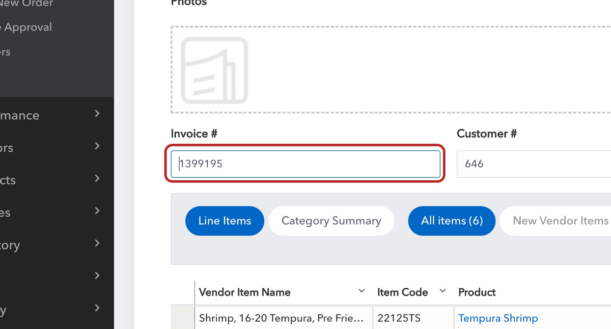 You can edit the Invoice Number