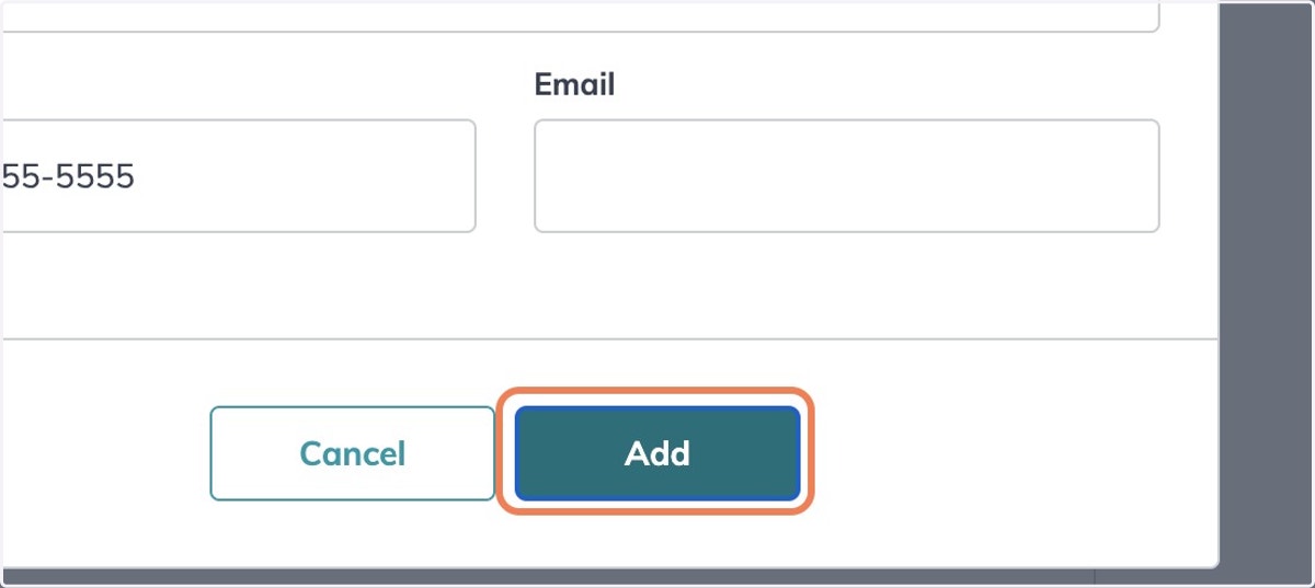 Click on Add