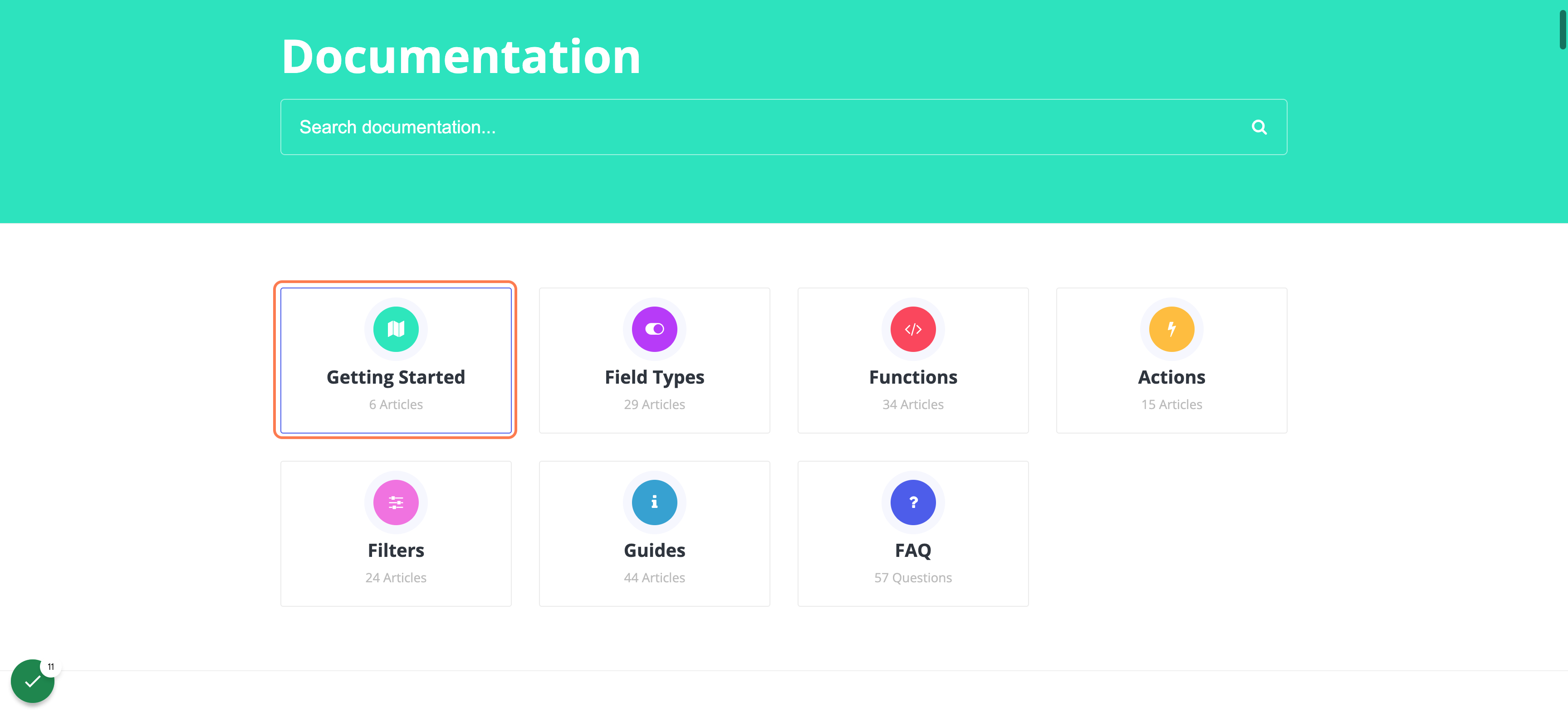 Click on Getting Started…