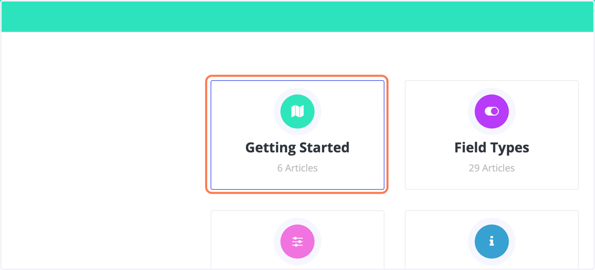 Click on Getting Started…