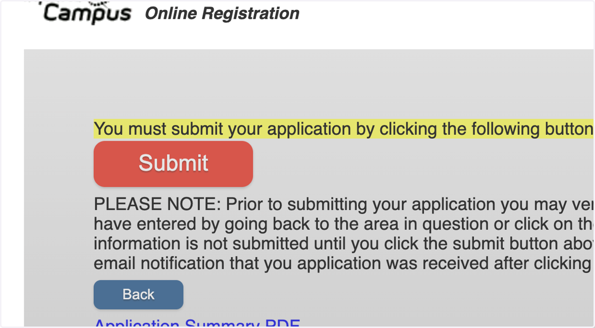 When Finished Click on Submit