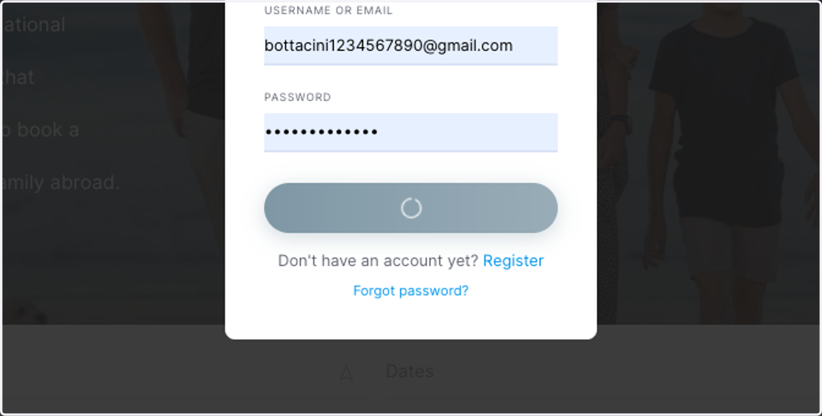 Sign-in in your Account
