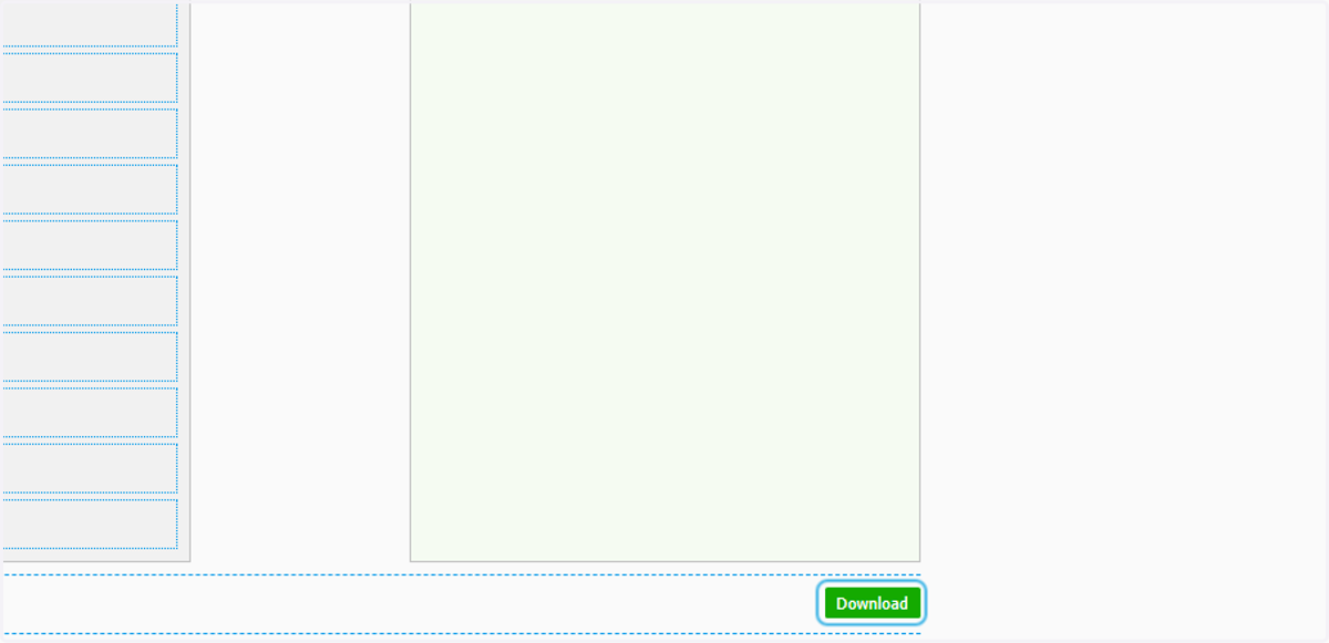 Click Download once you have your custom report fields