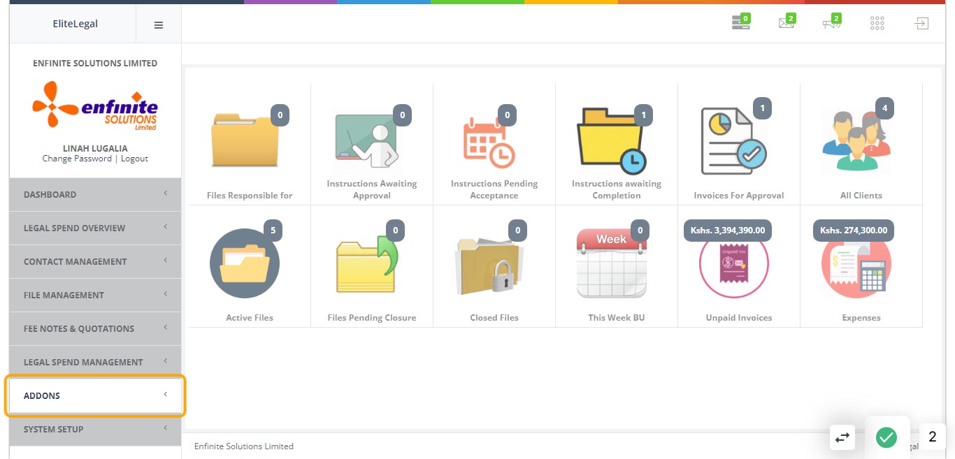 Go top Addons Module