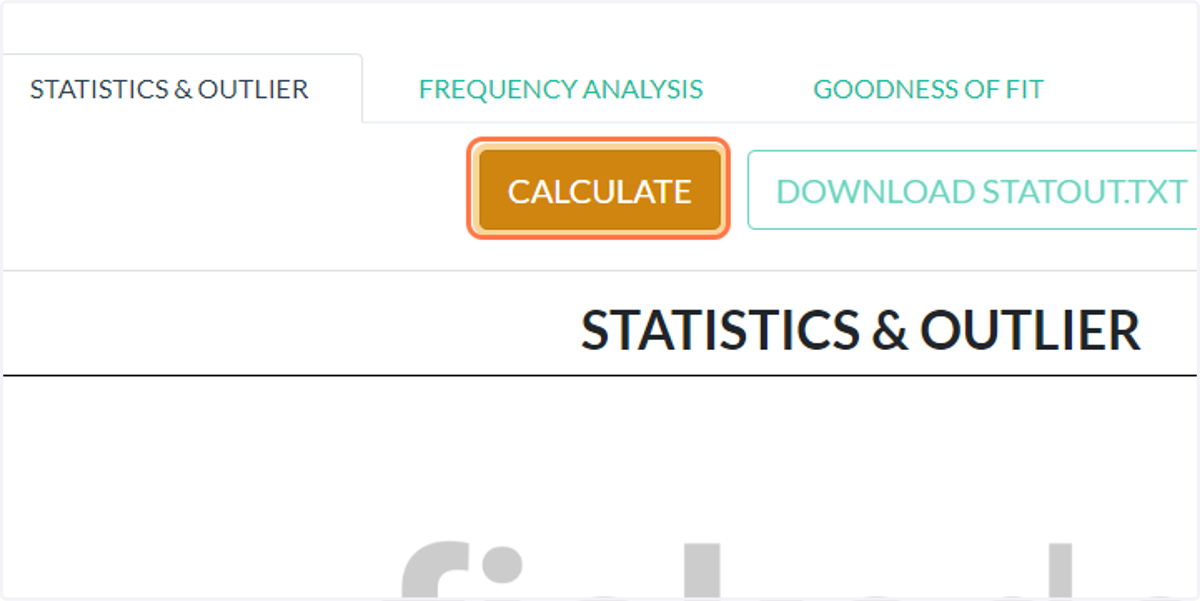 Klik "CALCULATE" untuk menghitung dan memvisualisasikannya