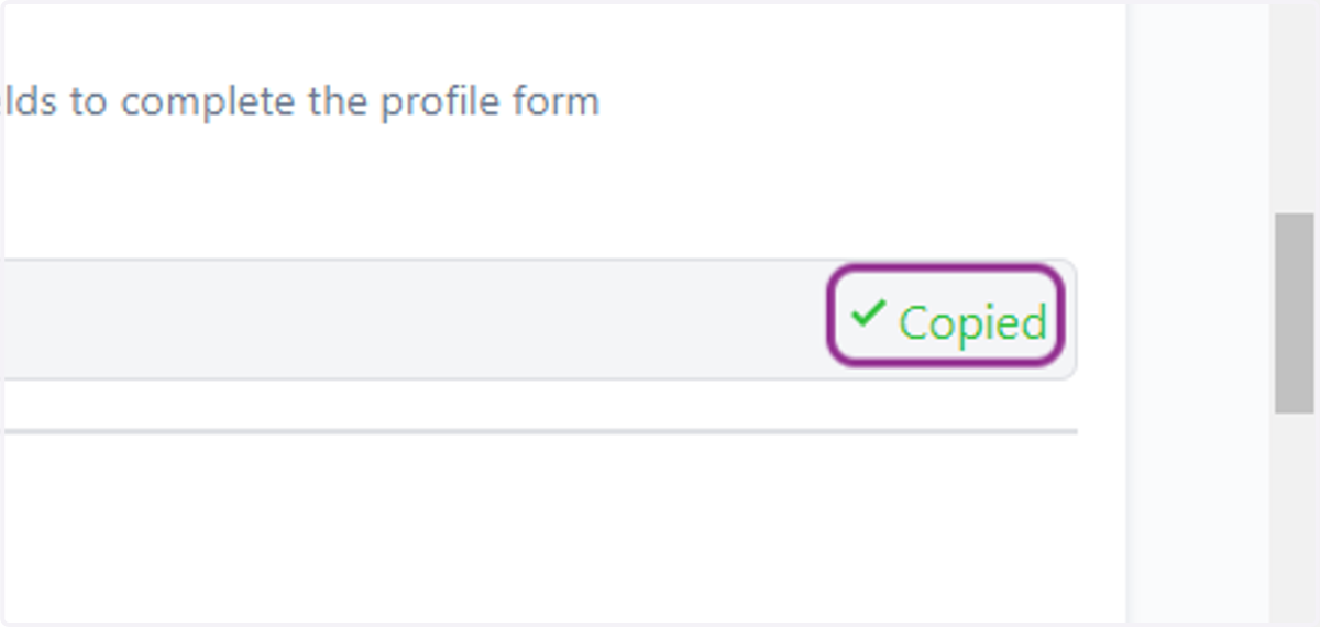 Click on highlight