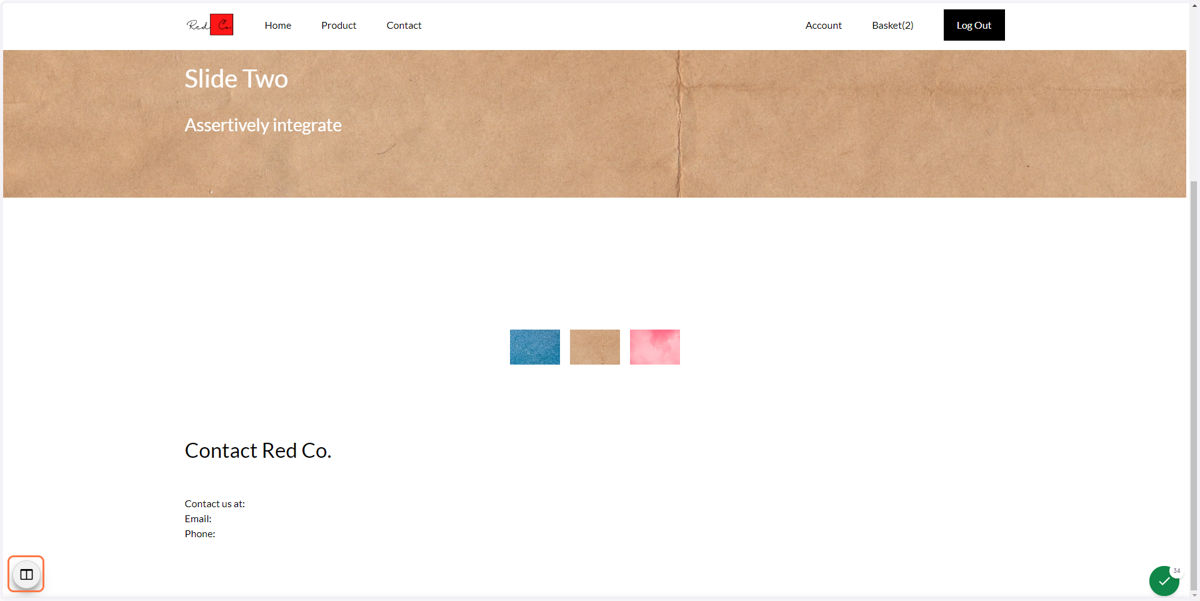 Review page changes