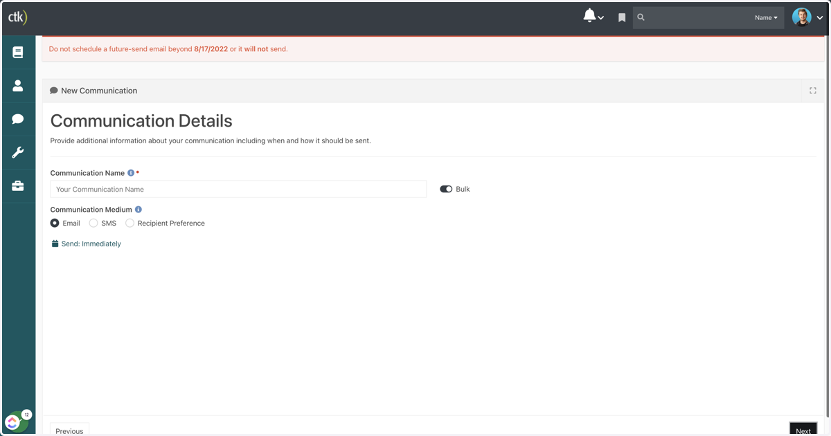 Confirm these details are correct and click "Next".