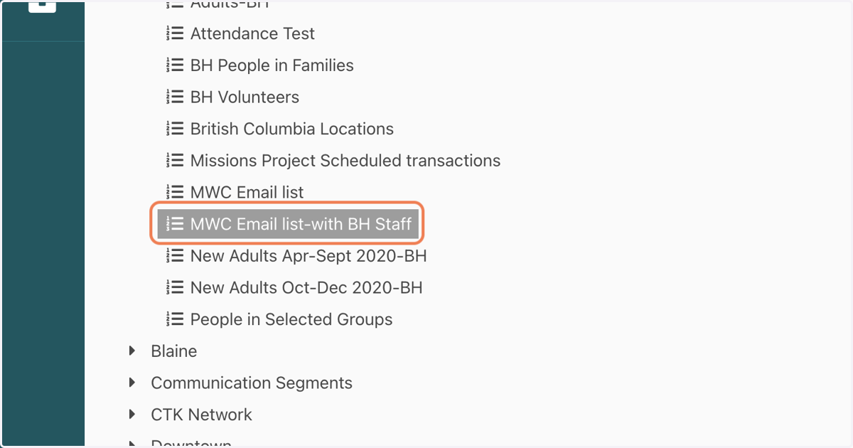 Select Your Desired Data View