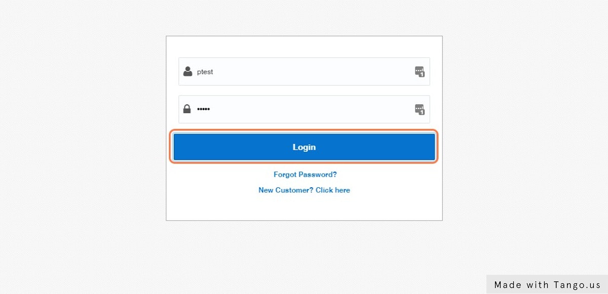 Login using your OTA.org username and password.