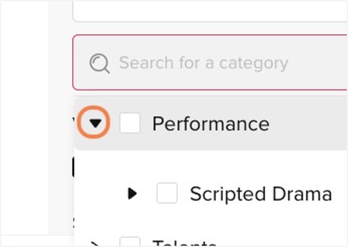 Click on Performance