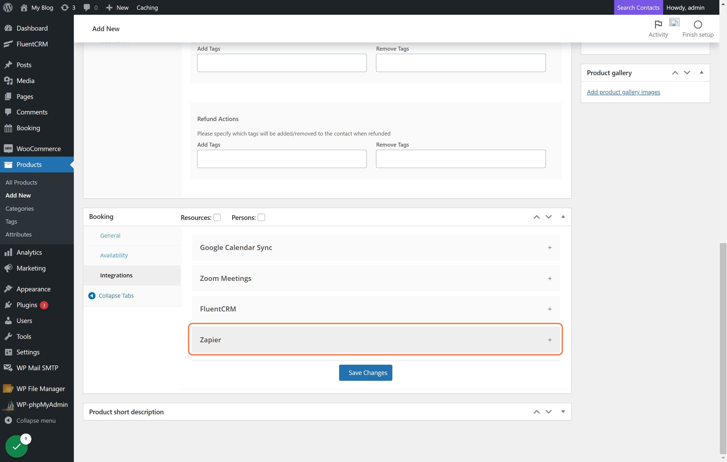Click on Zapier