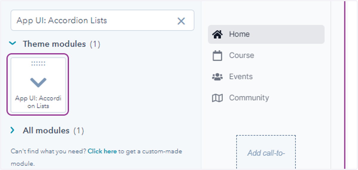 Drag highlighted option