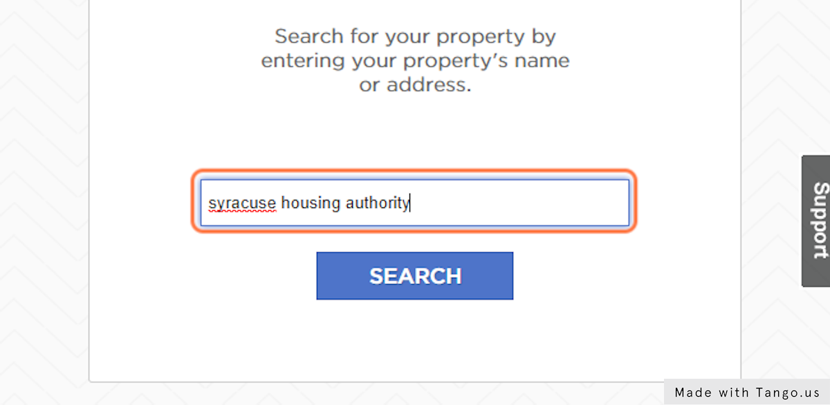 Type "syracuse housing authority"
