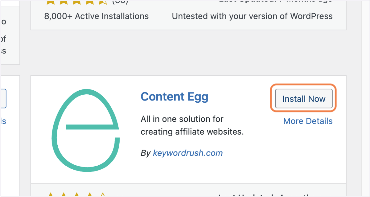 Click on Install Now