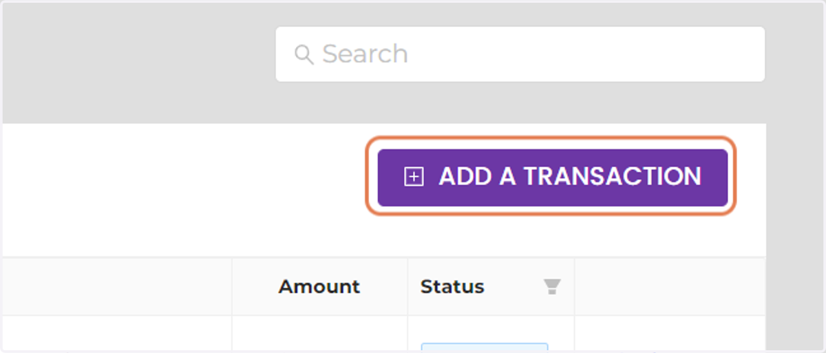 Click on ADD A TRANSACTION