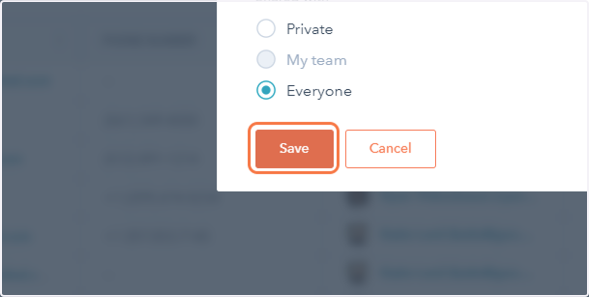 Click save