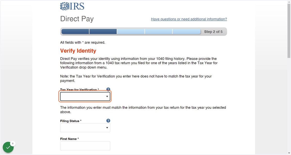 Verify Identity
