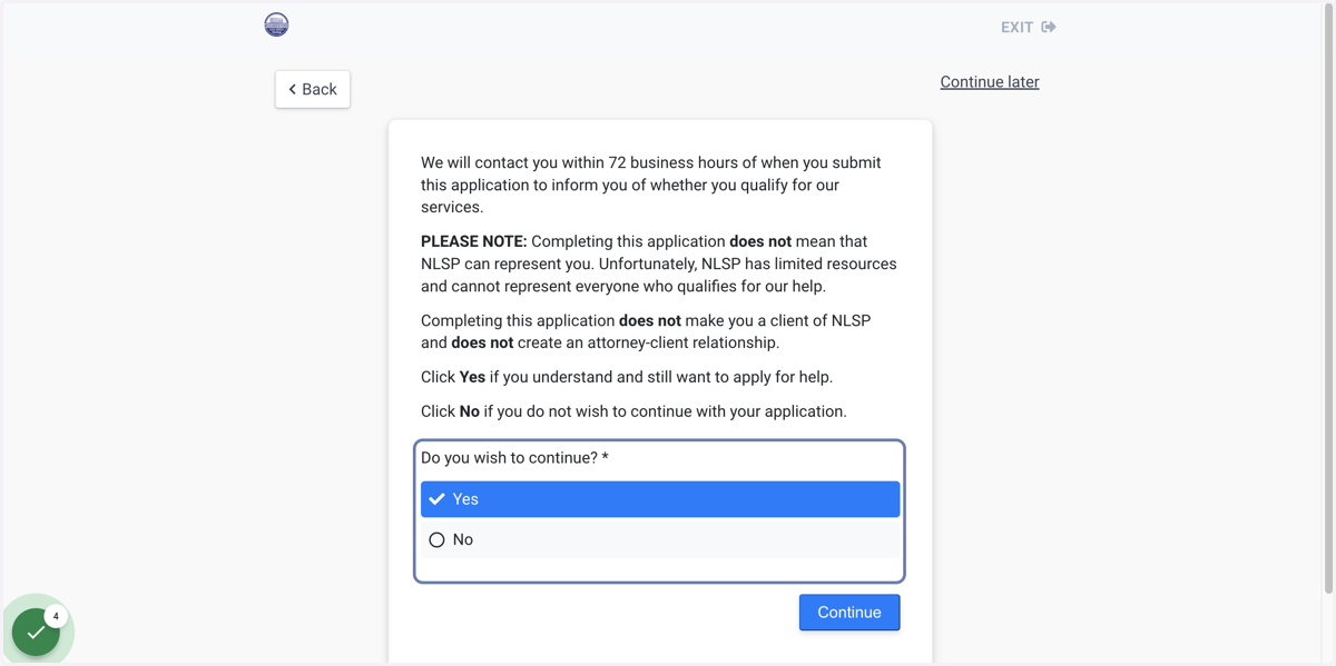 Select the adequate option for your case.
