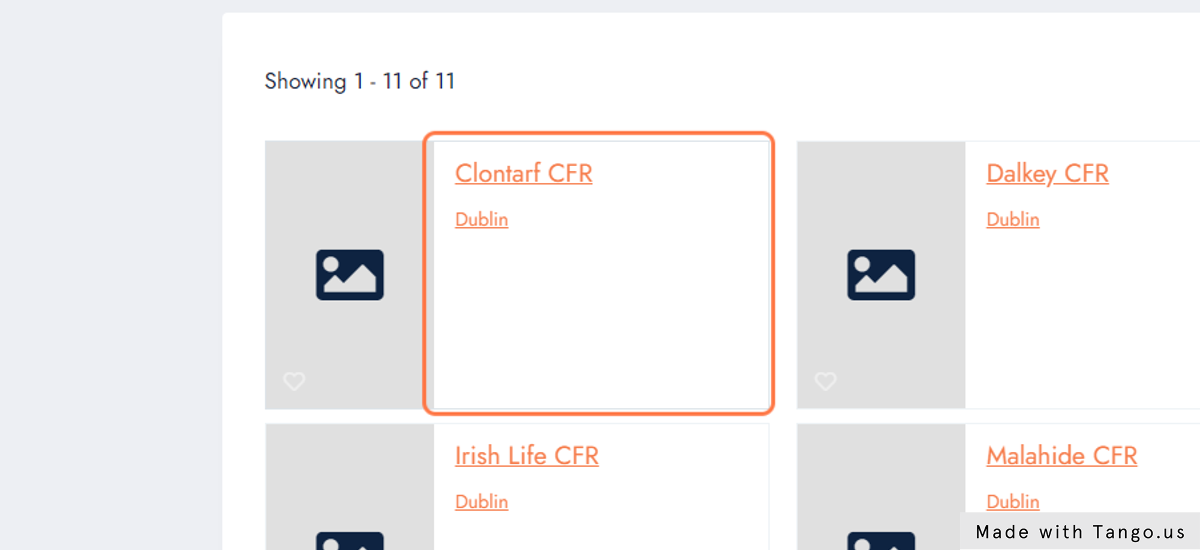 You will be shown list of Dublin Schemes