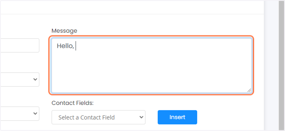 Write the message that you will send to your customers