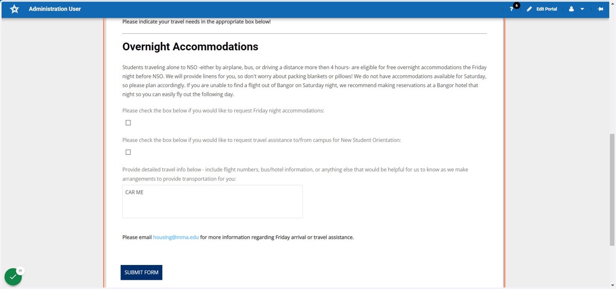 Read and Answer (if applicable) the questions regarding travel arrangements & overnight accommodations