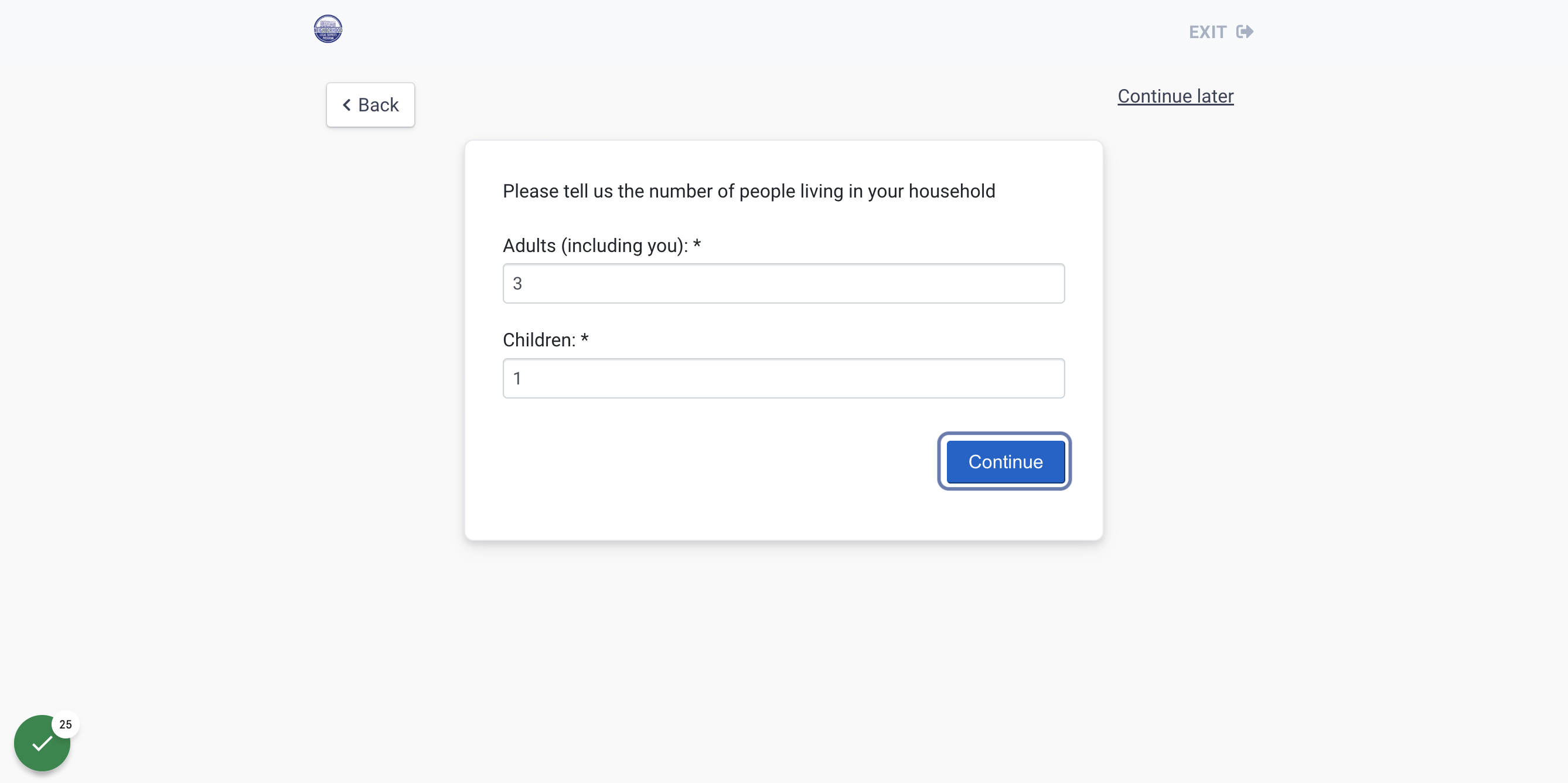 Click on Continue