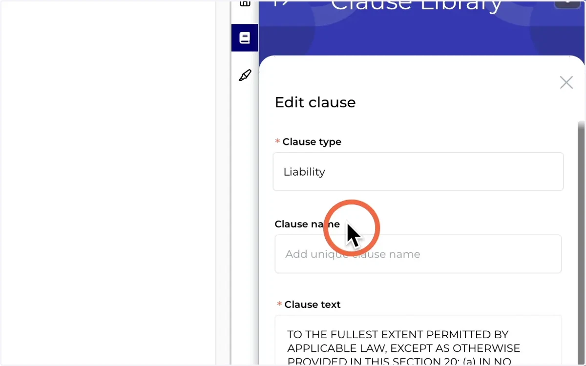 Clause Name