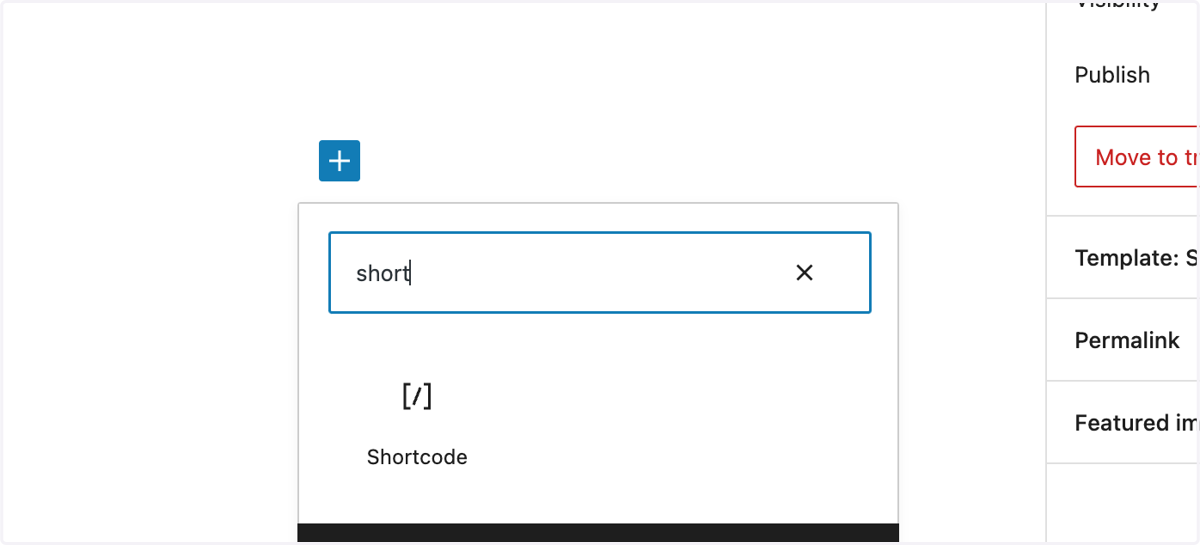 Type "short"